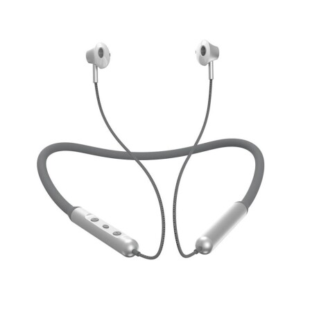 Auricular Inalámbrico Devia Smart Series Silicone Neckband V2 Bluetooth Gray