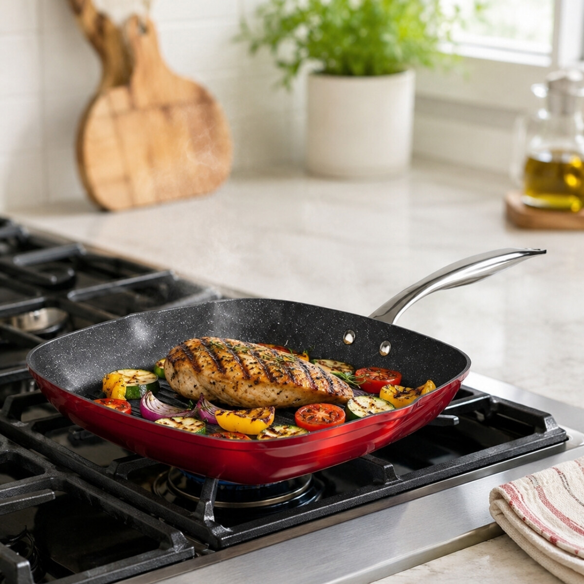 Sarten Grill Red Rock 28cm 