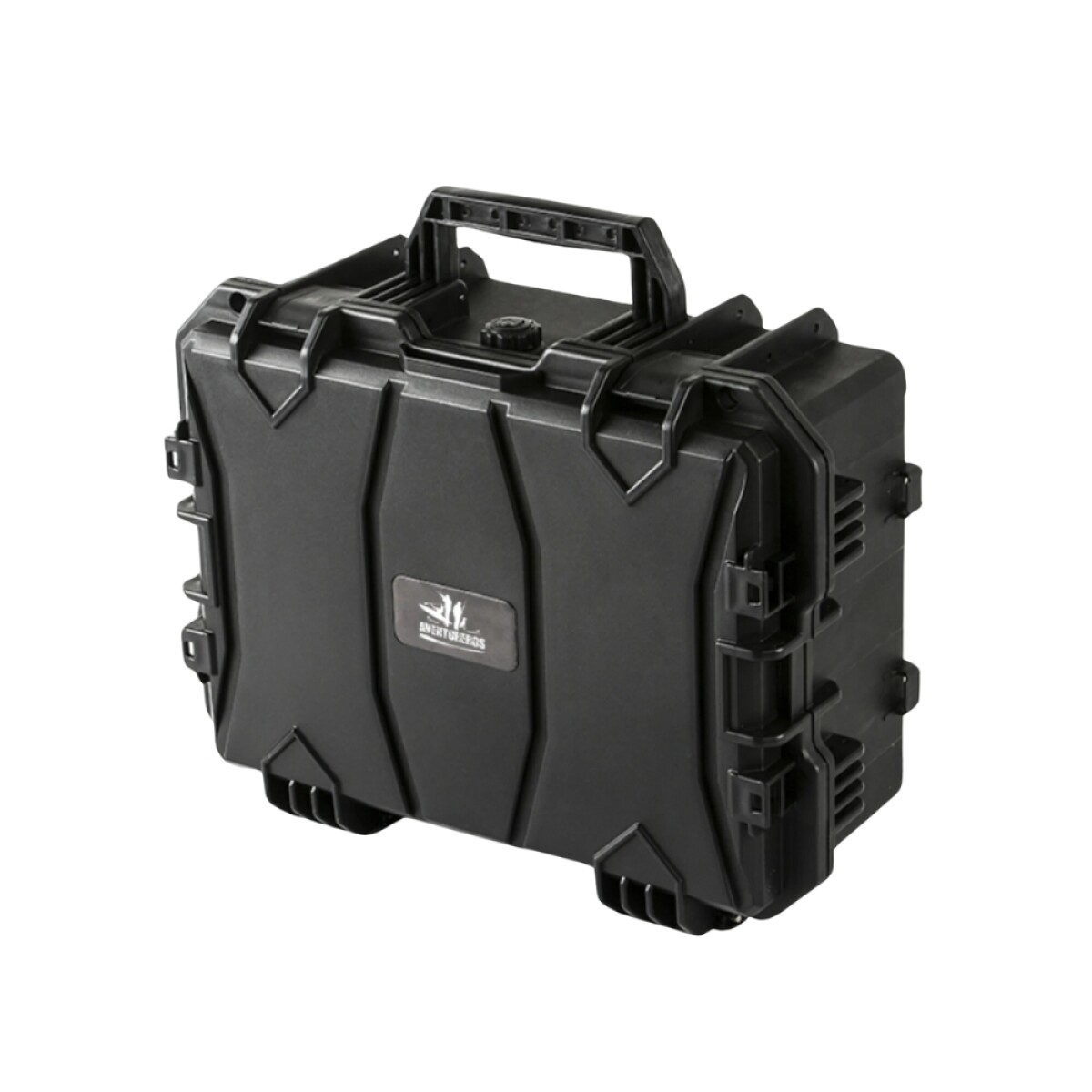 Caja Rigida Plastica para arma corta Aventureros 46,5 x 35,5 x 20,5 - Negro 