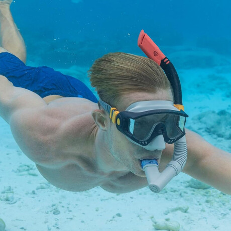 Set Snorkel y Máscara Buceo con Filtro UV Spark Wave Bestway Negro