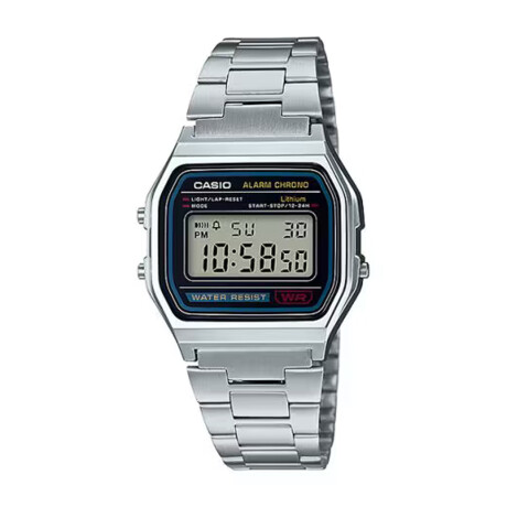 Reloj Casio A-158WA-1D Plateado