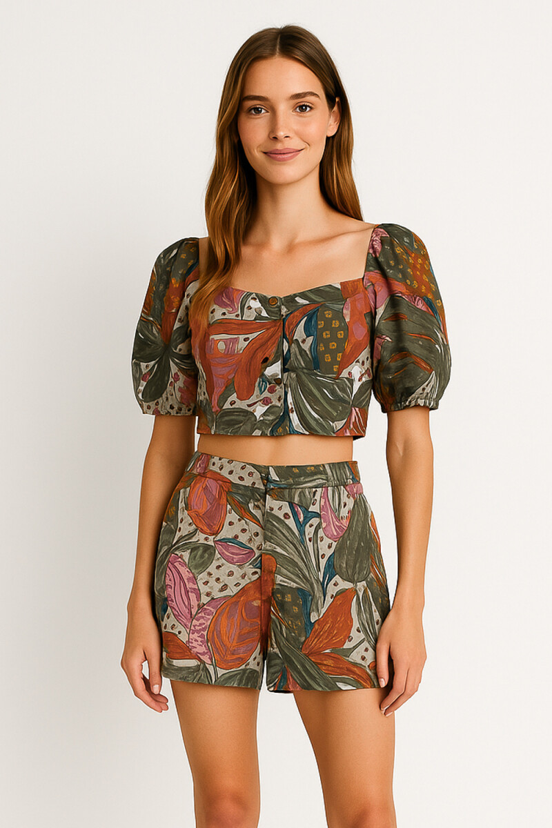 Blusa Xalira - Estampado 2 