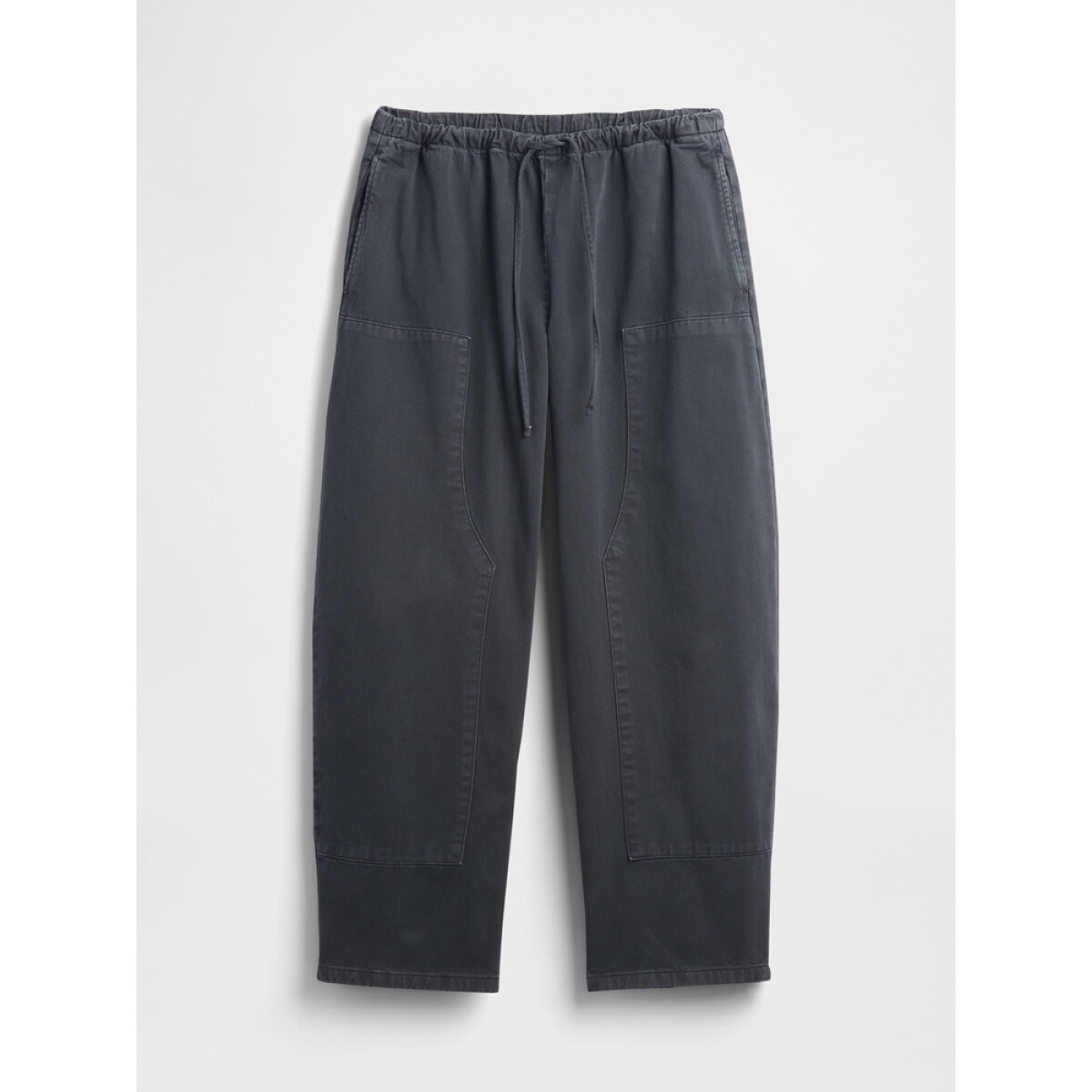 DBL KNEE BARREL PANT - BLACK 1 