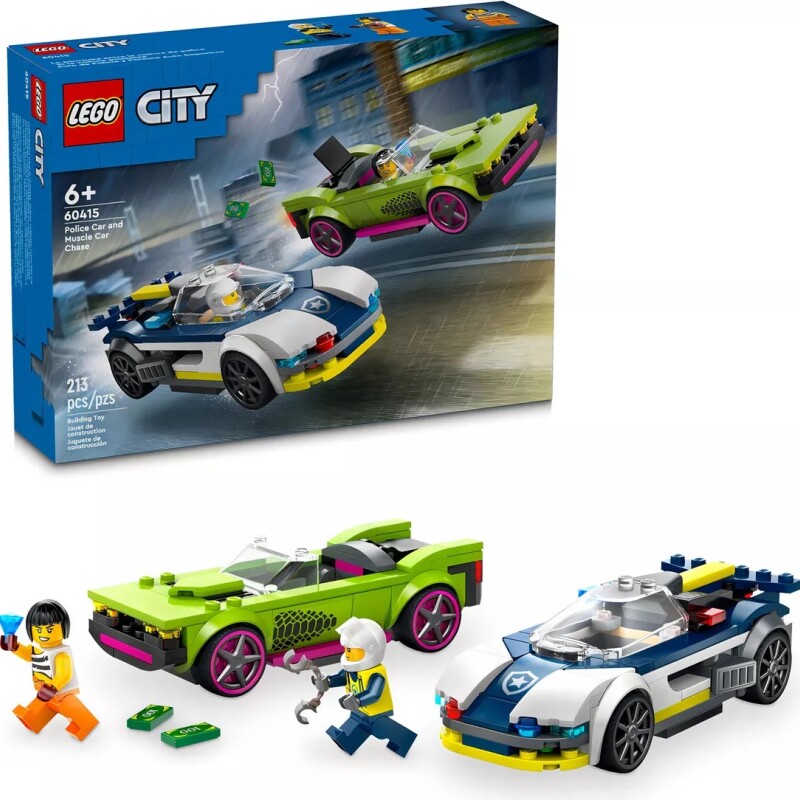 Lego City 60415 Coche De Policía Y Potente Deportivo Lego City 60415 Coche De Policía Y Potente Deportivo