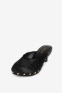 Clog con taco Negro