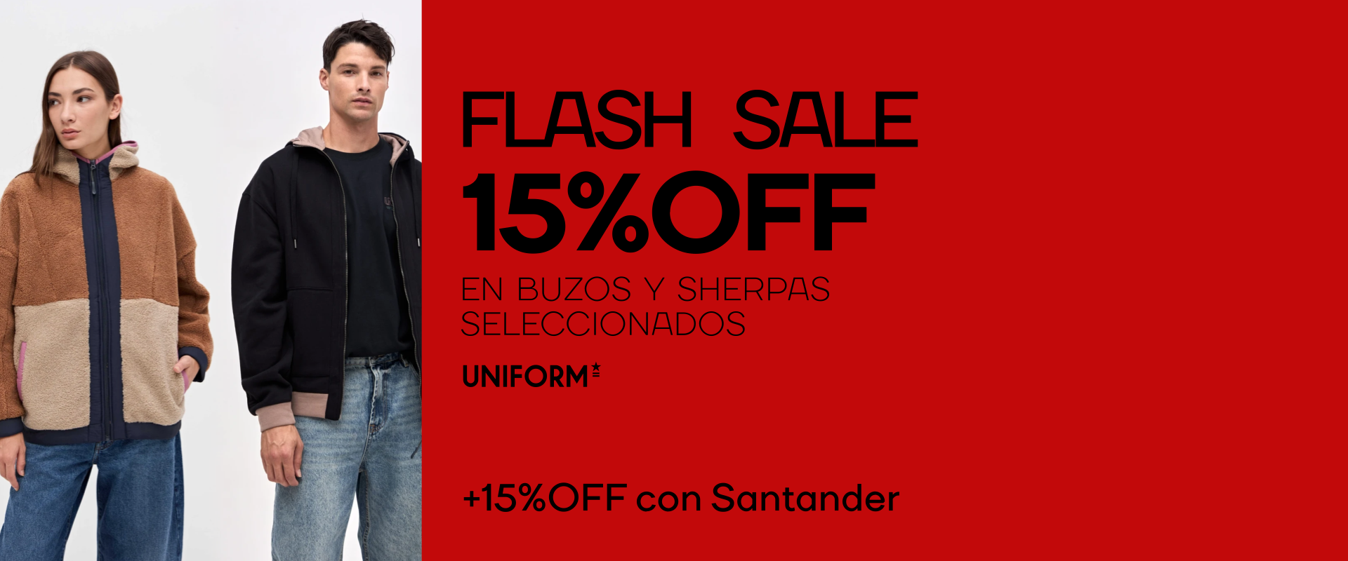 Flash Sale - Buzos - 22 al 24 02