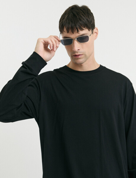 520682 T-SHIRT HARRINGTON LABEL Negro