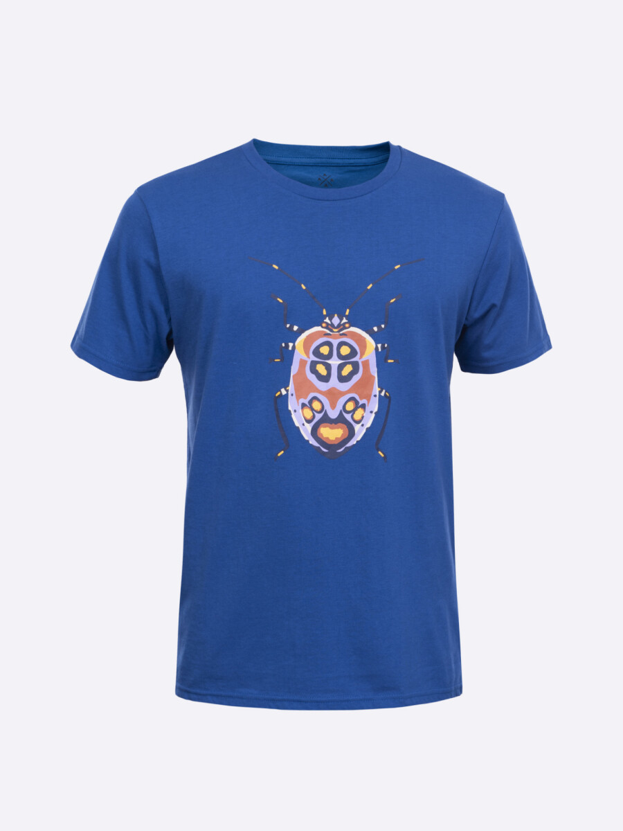 T-shirt estampada - azul 