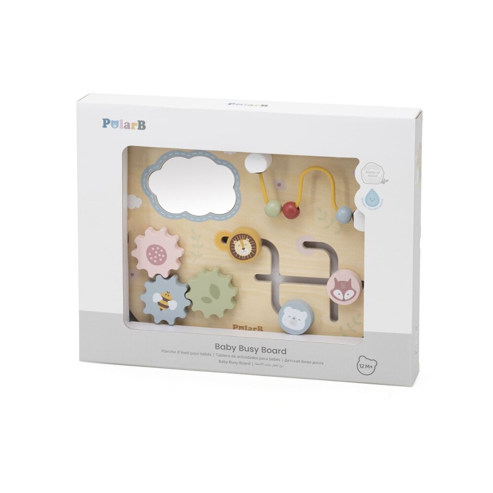 Tablero de actividades de madera POLAR B Tablero de actividades de madera POLAR B