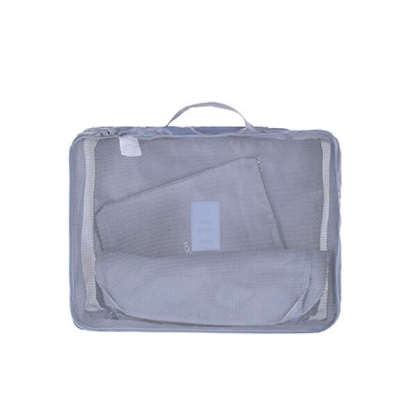 Set organizadores de viaje plegables 4 pcs gris
