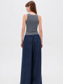 Musculosa Spitw Gris Melange Oscuro