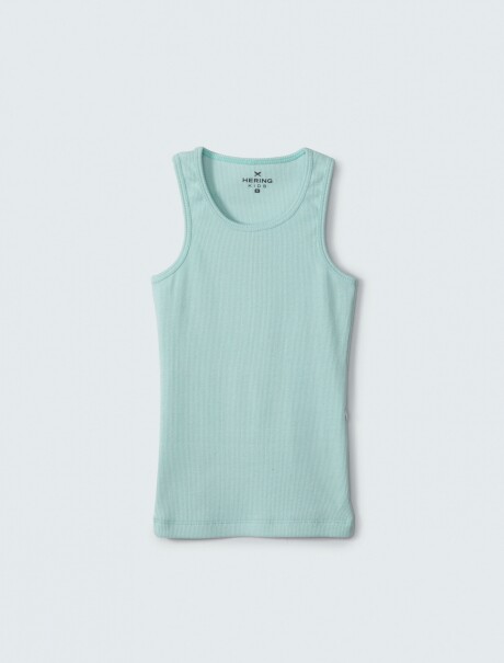 MUSCULOSA BÁSICA INFANTIL VERDE