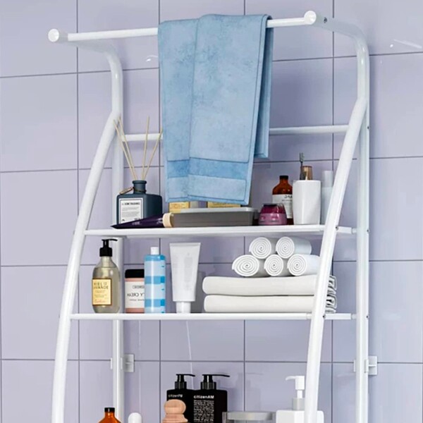 Mueble Organizador Sobre Inodoro Water Multiuso Estantes Mueble Organizador Sobre Inodoro Water Multiuso Estantes