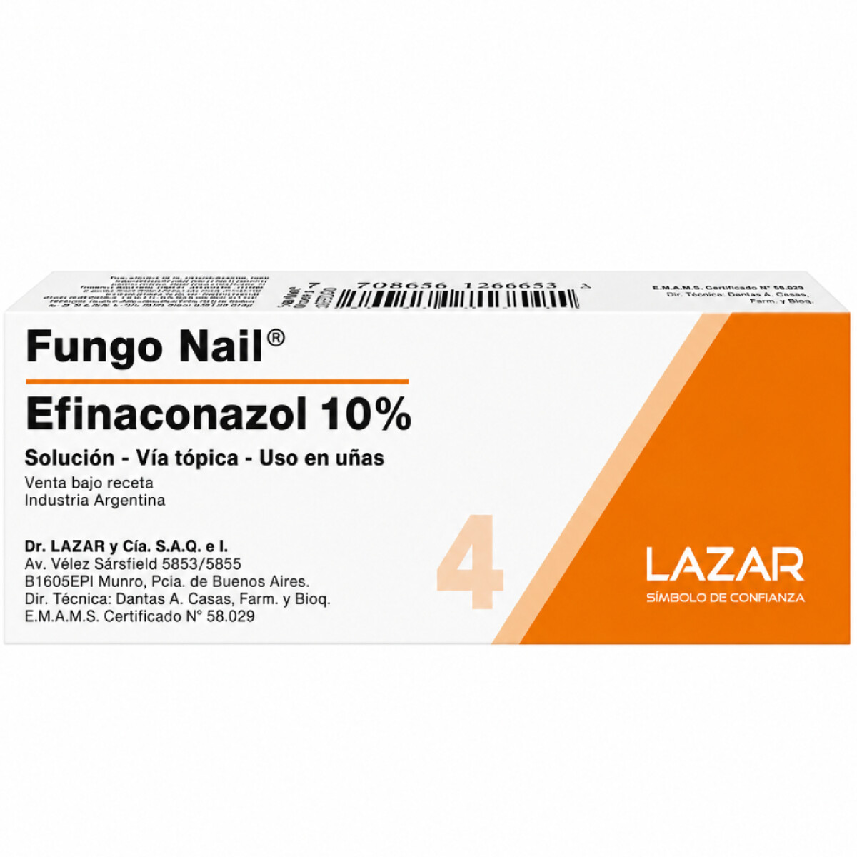 Fungo Nail Uso Tópico 4ml 