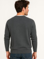 Sweater Akropong 0203 Gris Melange Medio