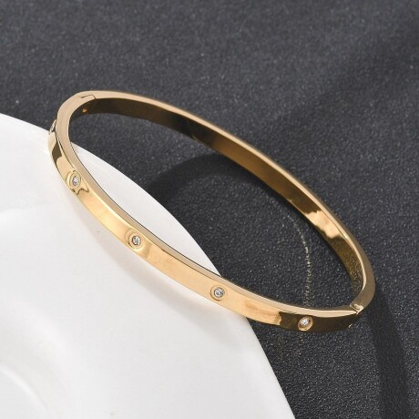 Pulsera MICA en acero dorado Pulsera MICA en acero dorado