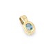 Colgante en oro 18k y topacio Colgante en oro 18k y topacio