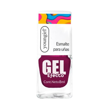 ESMALTE PARA UÑAS EFECTO GEL YOUNGIRL 8ML NUMERO 17- VINO ESMALTE PARA UÑAS EFECTO GEL YOUNGIRL 8ML NUMERO 17- VINO