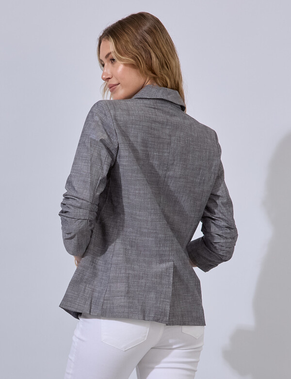 Blazer Manga Frunces GRIS