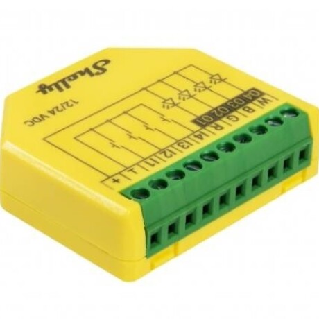 Controlador Shelly Plus Rgbw Pm Wi-fi 001