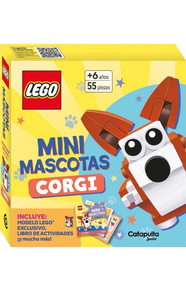 Lego mini mascotas. Corgi 
