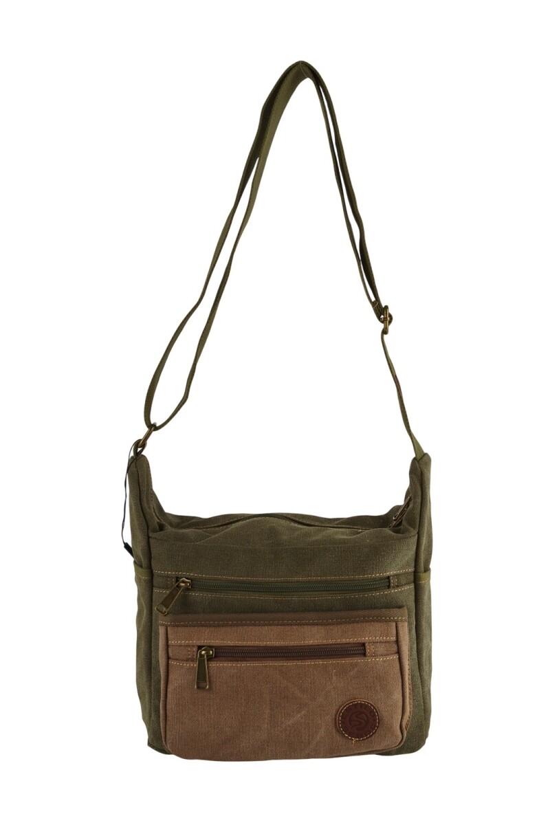 Bolso morral mensajero Verde