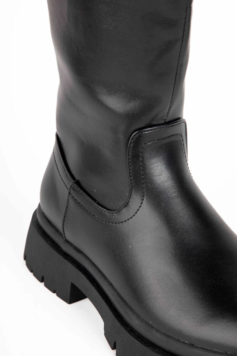 BOTA MUJER PADDOCK DALMATIAN Negro