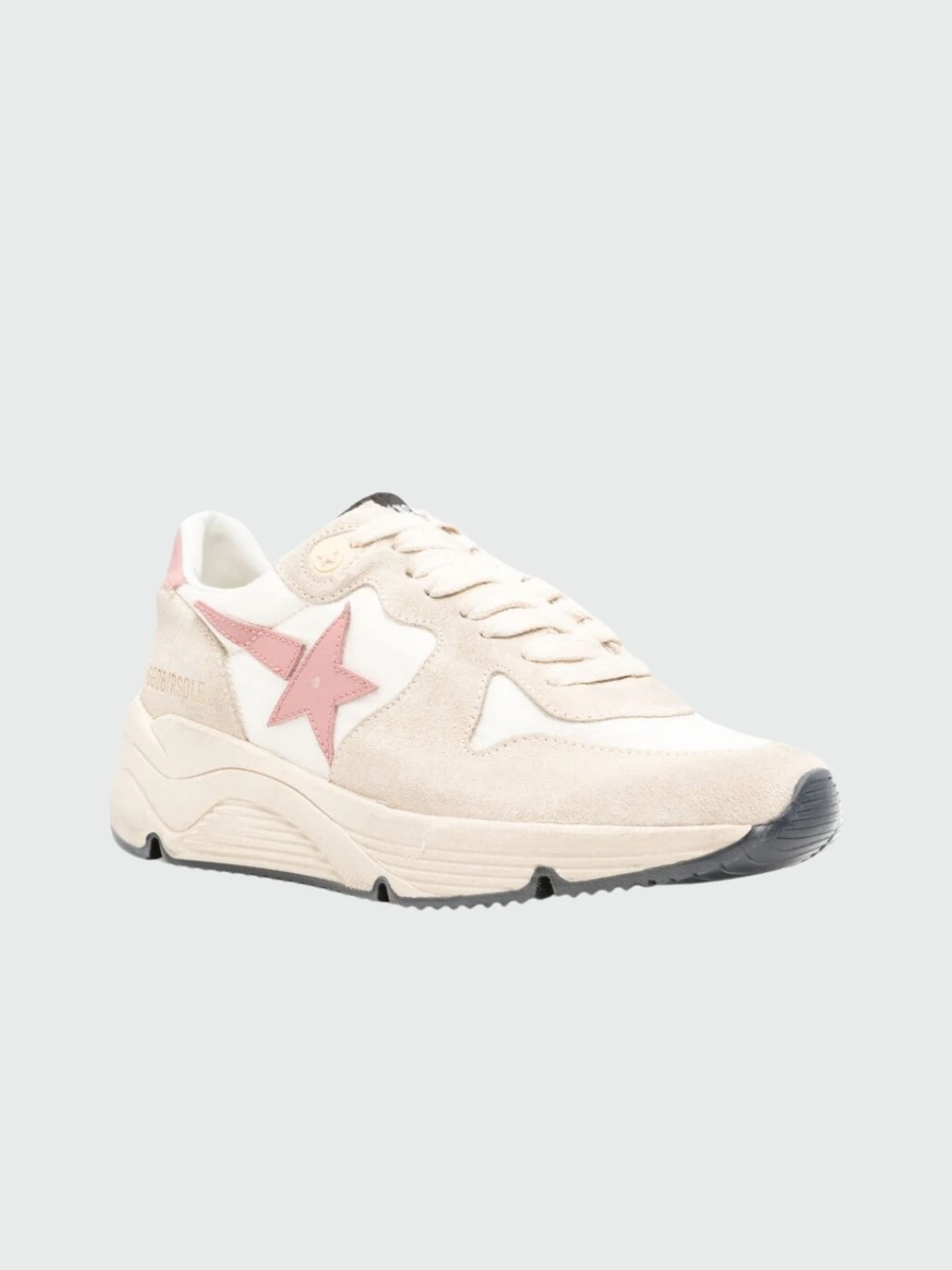 Golden Goose - Championes Running Solè Beige