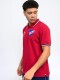 REMERA POLO ENKEL Nacional Hombre Beige, ordeaux