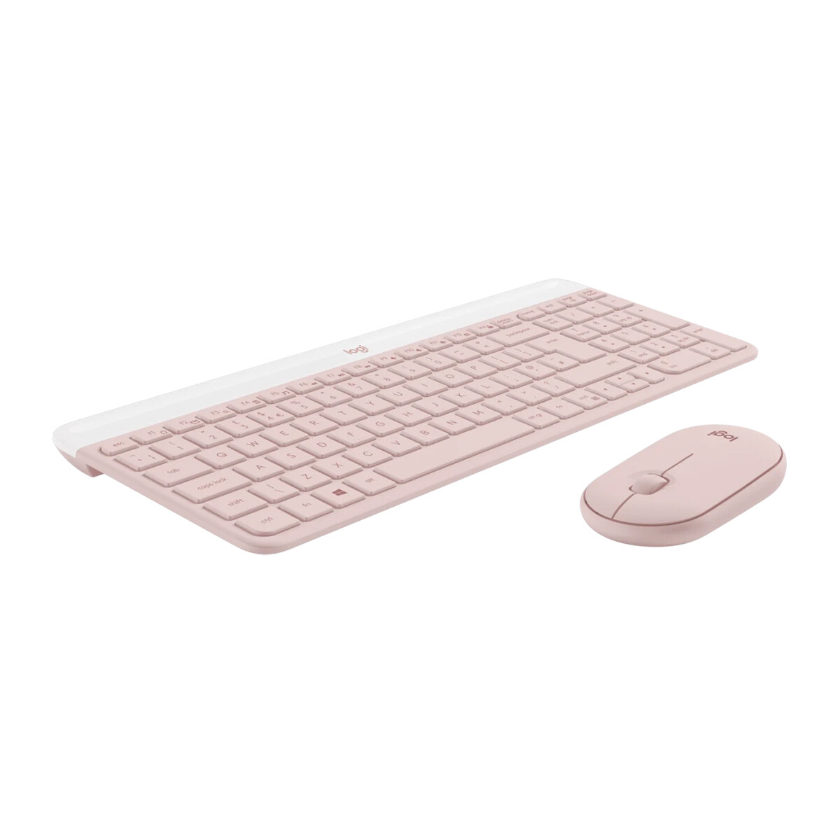 COMBO MOUSE + TECLADO LOGITECH MK470 INALÁMBRICO | ESPAÑOL Rosa