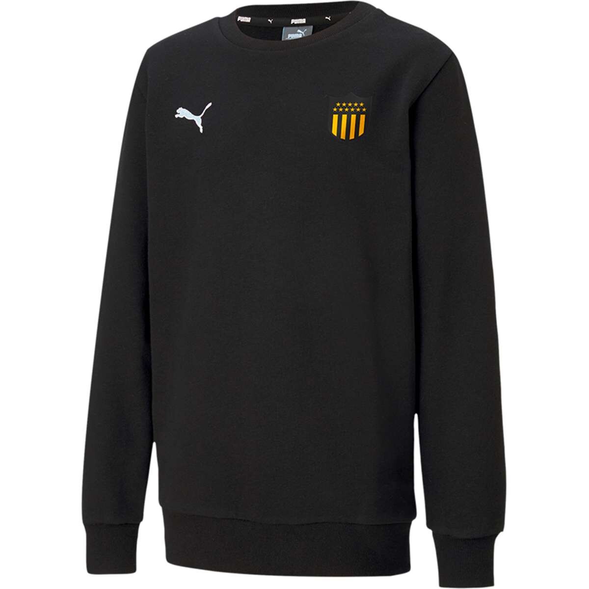Abrigo Peñarol Cas. Media larga Neck Sweat de Hombre - Negro 