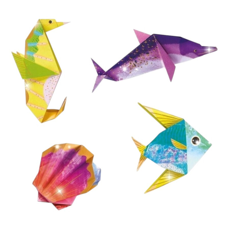 Origami Animales Marinos Djeco +7 Origami Animales Marinos Djeco +7