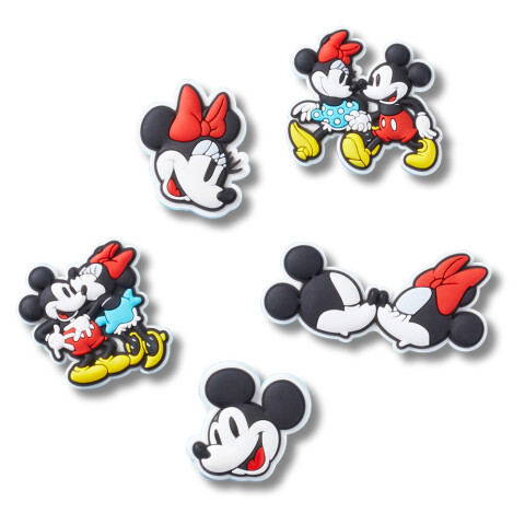 Jibbitz Minnie Mickey Cute 5Pck Unisex Multicolor