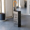 Soporte para paraguas de metal NEGRO