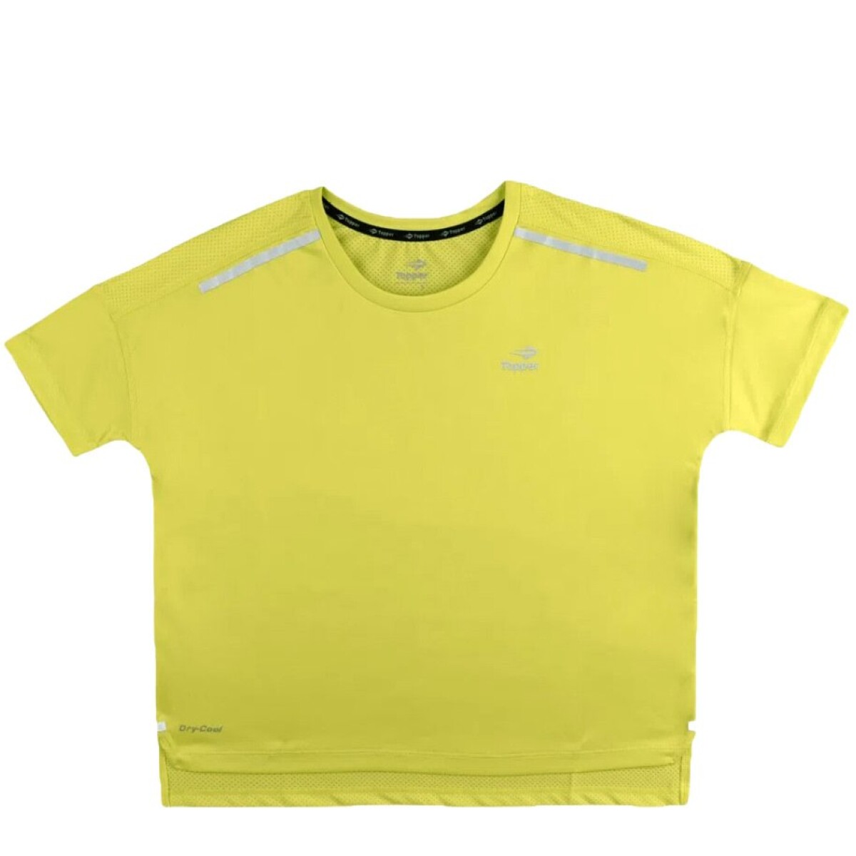 Remera de Mujer Topper MC Wns - Verde - Amarillo Lima 