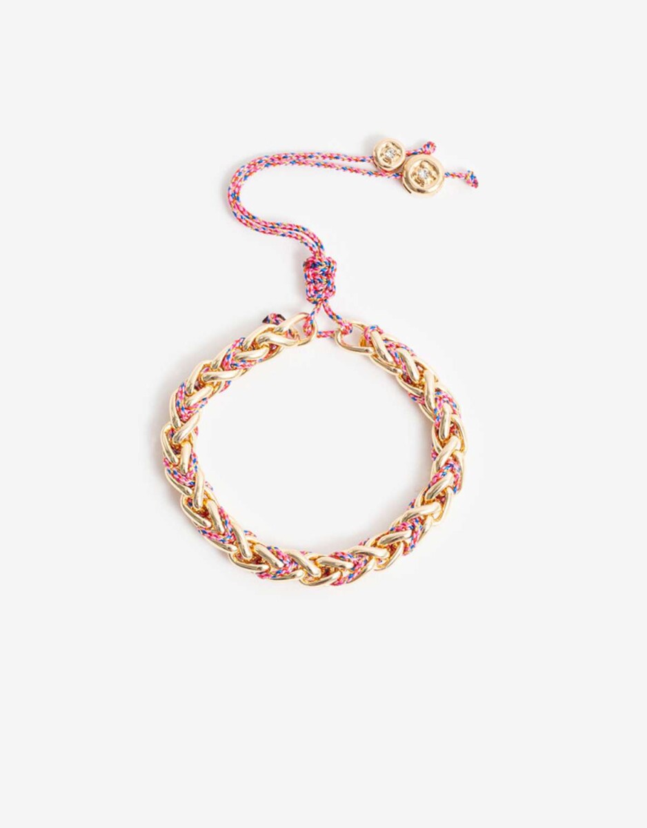 Pulseras Flexibles Cordon - Combinacion Multicolor 