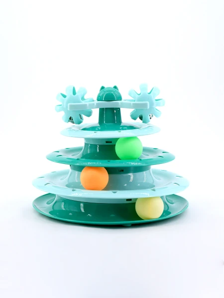 JUEGO INTERACTIVO GATO VERDE AQUA