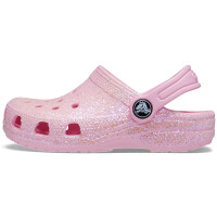 Crocs Classic Glitter Niños Pequeños Rosa