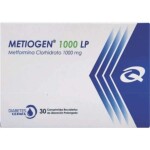 METIOGEN 1000 MG X30 COMP. LIB. PROLONG. única