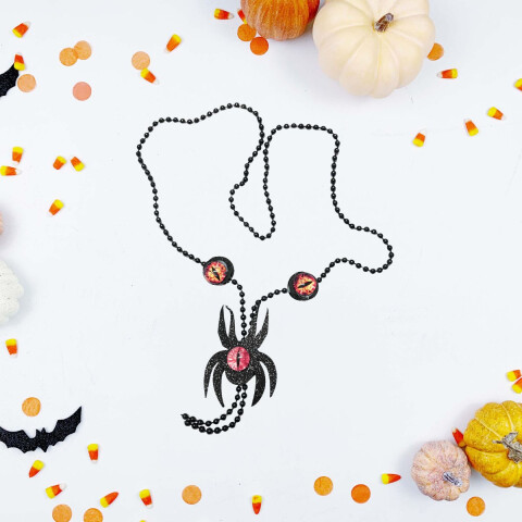Collar Diseño Halloween Araña