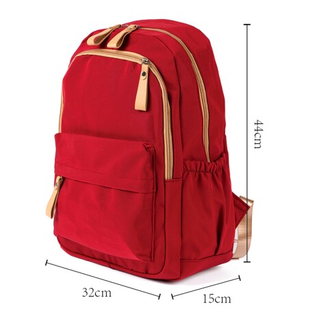 Mochila Infantil Escolar Clásica Canva Lisa