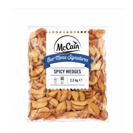 PAPA RUSTICA MCCAIN 2,5KG (WEDGES) PAPA RUSTICA MCCAIN 2,5KG (WEDGES)