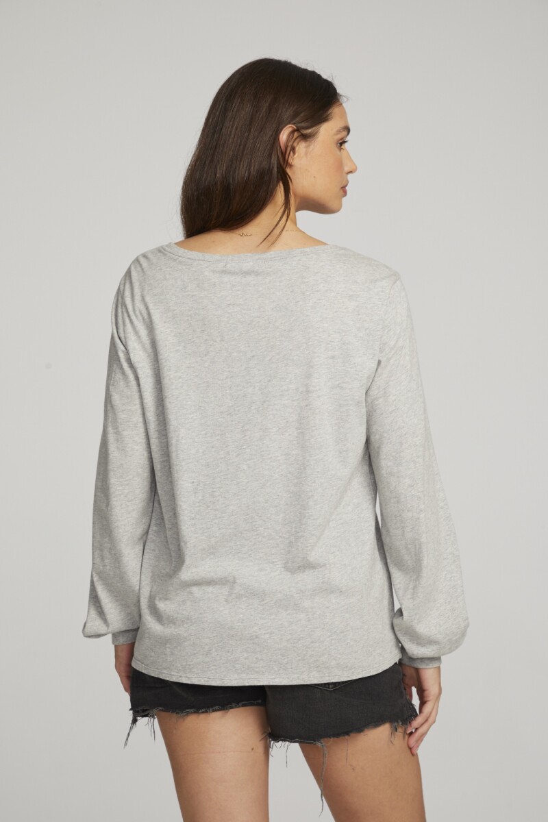 BUZO COTTON JERSEY Gris