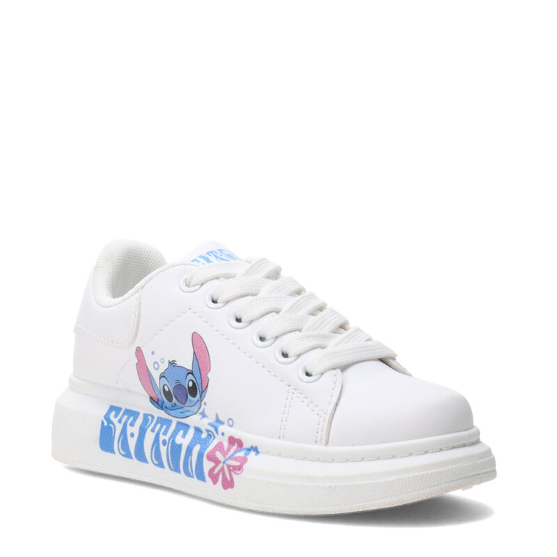 Championes de Niños Disney Stitch Blanco