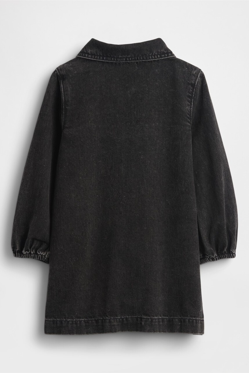 Vestido De Jean Toddler Niña Black