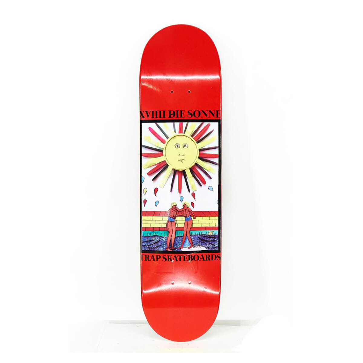 Deck Trap Tarot Rodríguez Sonne Red 8.0" (Sólo tabla - Lija incluída) 