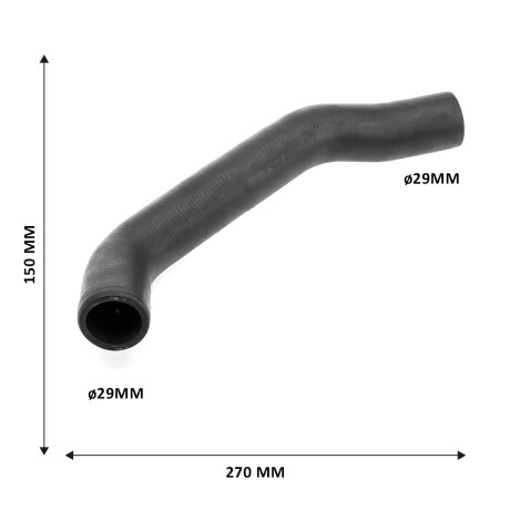 CAÑO VOLKSWAGEN SUP. RADIADOR GOL GII GIII 95/08 1.6 1.8 (4283) - CAÑO VOLKSWAGEN SUP. RADIADOR GOL GII GIII 95/08 1.6 1.8 (4283) -