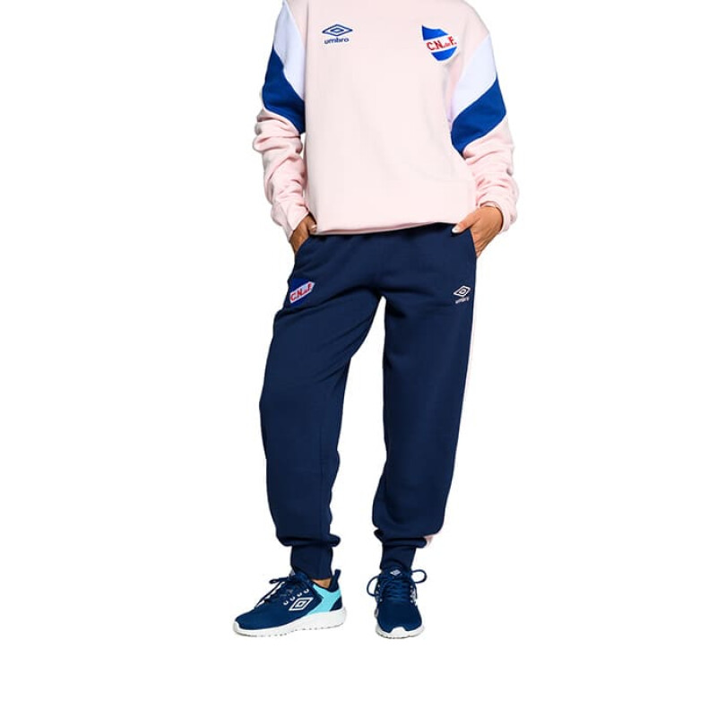 Pantalón Umbro de Nacional de Mujer - NU342930 Azul-rosado