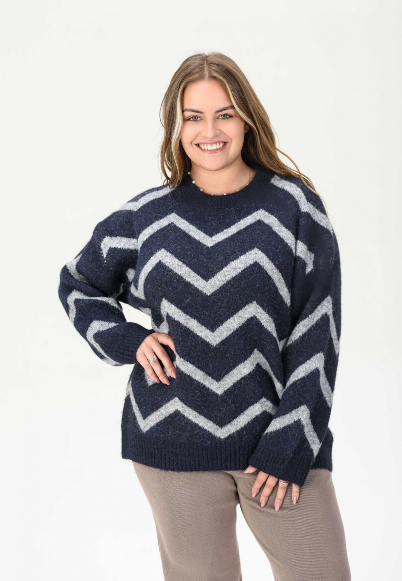 Sweater Horizonte Negro