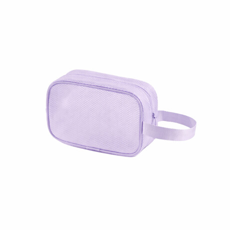 Neceser impermeable con asa - 20x12x7cm Violeta